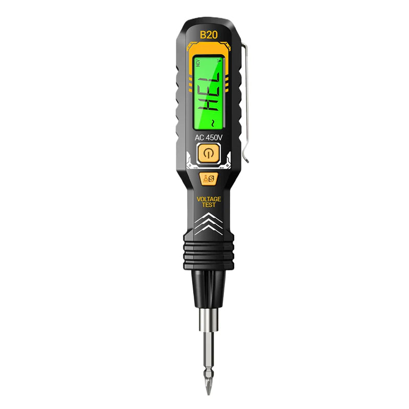 ⏳Begrenzte Zeit 50% Rabatt💥Berührungsloser Spannungsprüfer mit LCD-Anzeige
