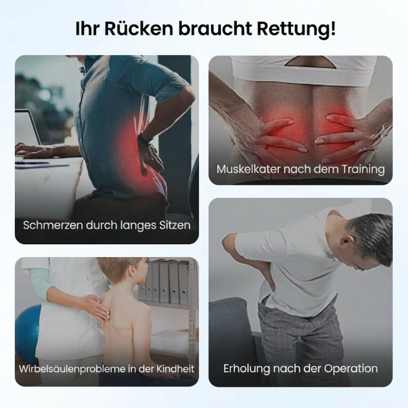 📢📢50 % Rabatt!!🥳🔥3-in-1-Linderung – Magnetfeldtherapie, Akupunkturmassage, Lendenwirbelstütze | Für einen entspannten Rücken jeden Tag
