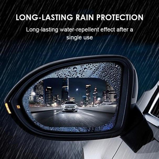 🏆🎁 2+4 GRATIS!! ⚡ Über 50.000 verkauft! Fast ausverkauft-💥Wasserdichte Folie für Rückspiegel des Autos
