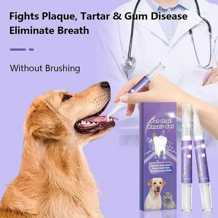⏳Begrenzte Zeit 50% Rabatt💥Zahnreparaturgel für Hund und Katze