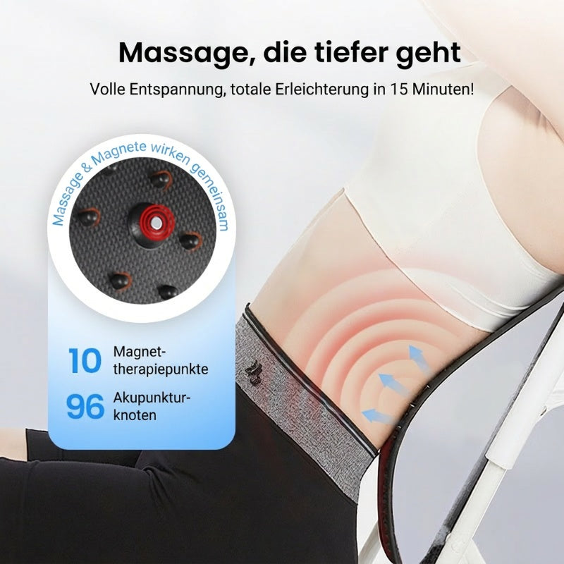 📢📢50 % Rabatt!!🥳🔥3-in-1-Linderung – Magnetfeldtherapie, Akupunkturmassage, Lendenwirbelstütze | Für einen entspannten Rücken jeden Tag