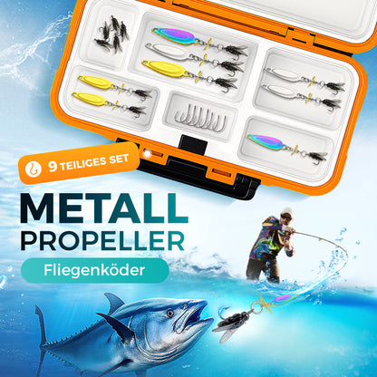 🎣 COUNTDOWN: Letzter Tag mit 50% Rabatt – Historischer Tiefstpreis! 🐟 Metal-Propeller-Fliegenköder – Verpassen Sie dieses Profi-Werkzeug nicht!