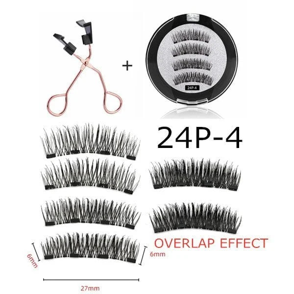 🎁 2+1 GRATIS!! 🔥 2026 Heißer Verkauf – Natürliches magnetisches 3D-Wimpernset. Kein Kleber nötig! Mühelos & wiederverwendbar.