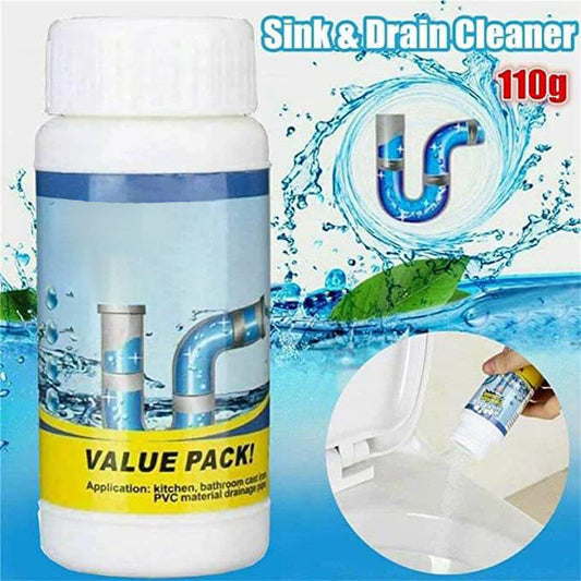 ⌛50 % Rabatt! 2 kaufen, 1 gratis dazu!🔥💦Kraftvoller Spülbecken- und Abflussreiniger🚰
