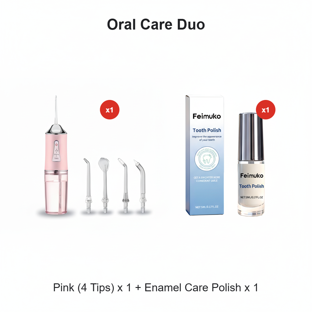 📢📢50 % Rabatt!! ⏰ Portable Oral Irrigator – Water Flosser! 💧🦷