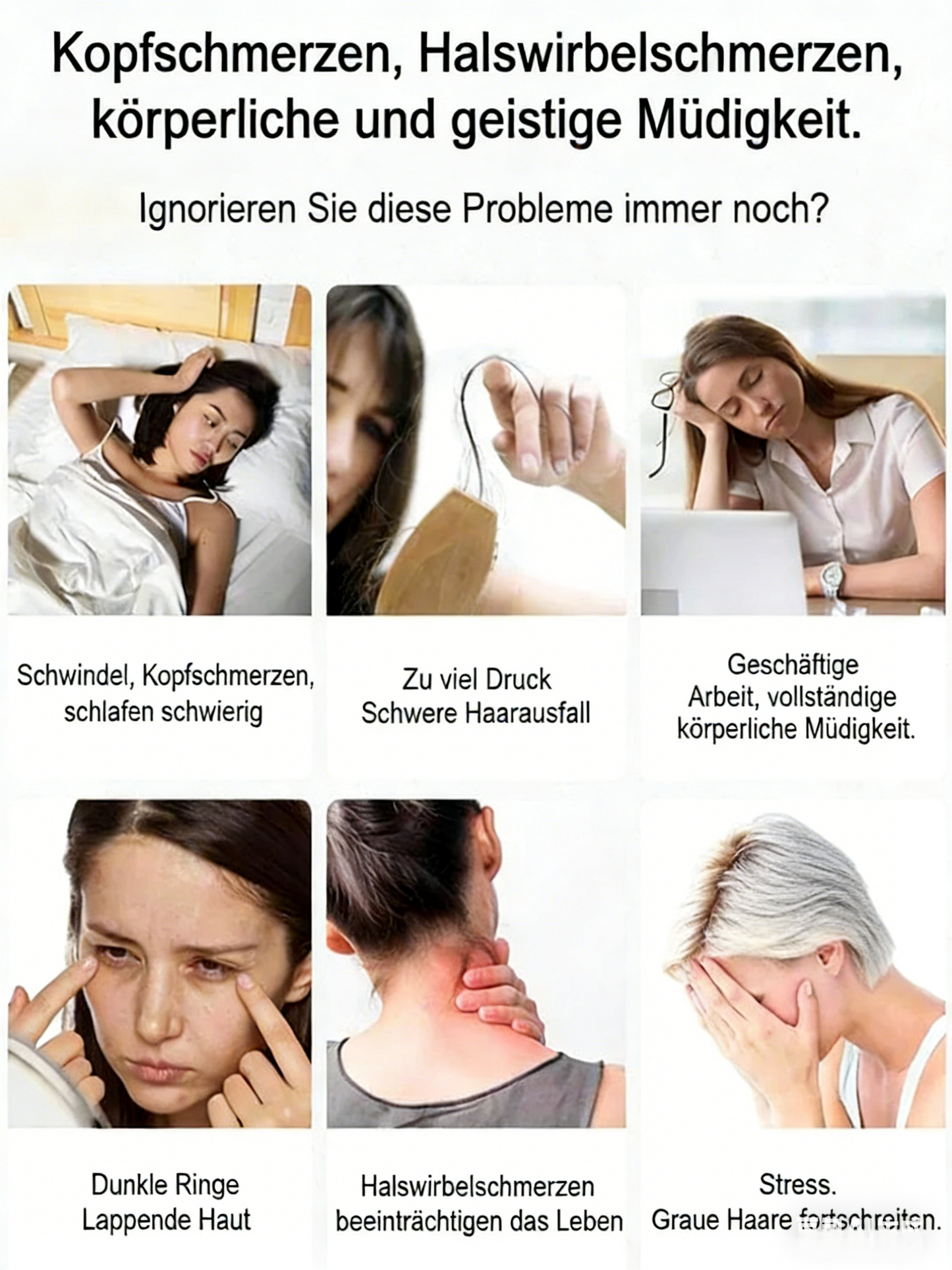🔥 Kaufe 2, erhalte 3 gratis! 🔥💆‍♀️ Massagekamm mit sechs Zinken für die Meridiane | Löst sanft Verspannungen, beruhigt die Sinne & fördert gesundes Haarwachstum🧘✨