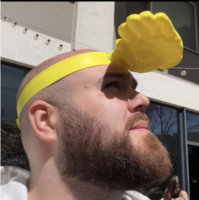 🔥🥳 2026 Bestseller 😜 Lustige Sonnenkappe mit Handflächen-Design ✨