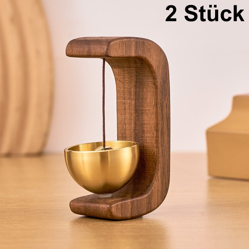 🎐 50 % Rabatt!! 🔔🎵 Magnetische Türklingel aus Holz mit Windspielfunktion 🏡🌸