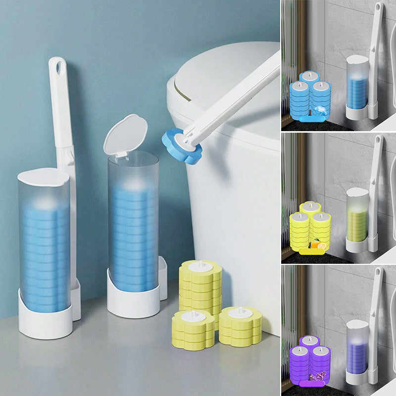 🔥50 % Rabatt!!⚡ÜBER 50.000 VERKAUFT!🚽💦Freihändiges Reinigungsgerät🧽Einweg-Toilettenreinigungswerkzeug