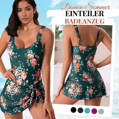 📢📢50 % Rabatt!! ⏰🩱Bademode im Sommertrend 2026👙Bauchweg-Badeanzug mit schmaler Passform und Übergröße für Damen