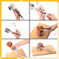 🏆 50 % Rabatt!! 🍋 Kreatives Küchen-Schneidewerkzeug, lebensmittelechtes Aluminiumlegierung Hand-Slicer