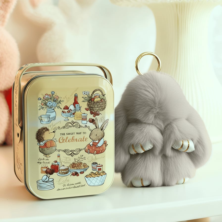 📢📢50 % Rabatt!! 🏆🐰 Handgefertigte, weiche Hasen-Pompon-Anhänger | Jedes Stück einzigartig gefertigt, weich und detailverliebt🎀🎁