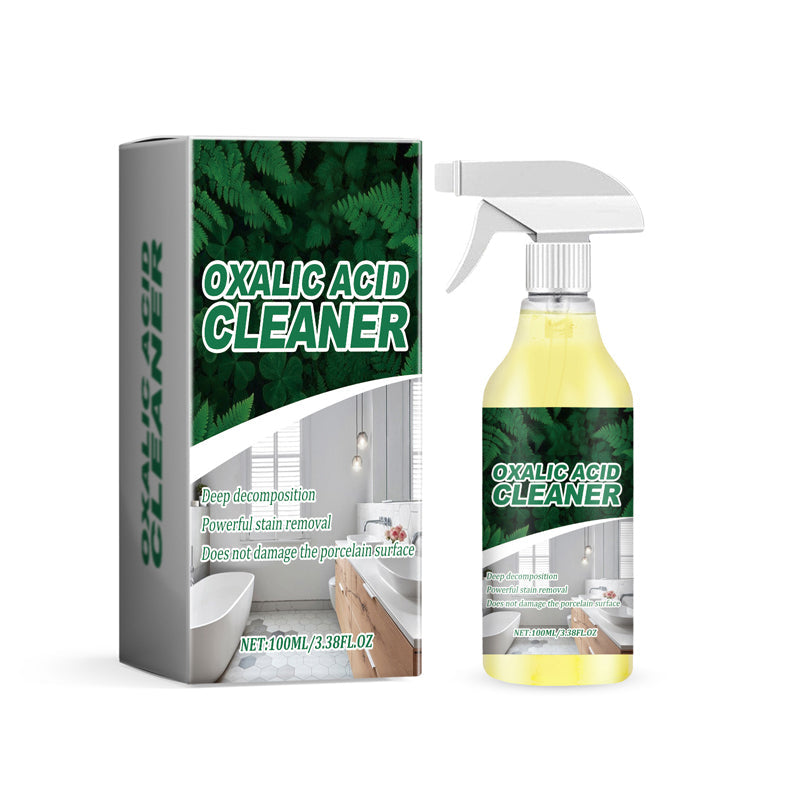📢📢50 % Rabatt!!+🎁 2+1 GRATIS!!⏰Hochwirksamer Fleckenreiniger mit Oxalsäure🧼💧