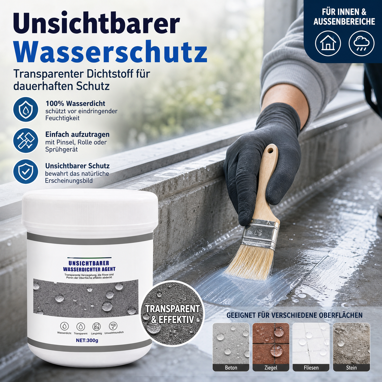 🔥🎁 2+1 GRATIS!!🥳💞 50K+ VERKAUFT! ⚡🧪 Wasserdichtes & auslaufsicheres Abdichtungsmittel – Dauerhaft, vielseitig & einfach anzuwenden – Ideal für Nähte, Dichtungen & Oberflächen 🛠️