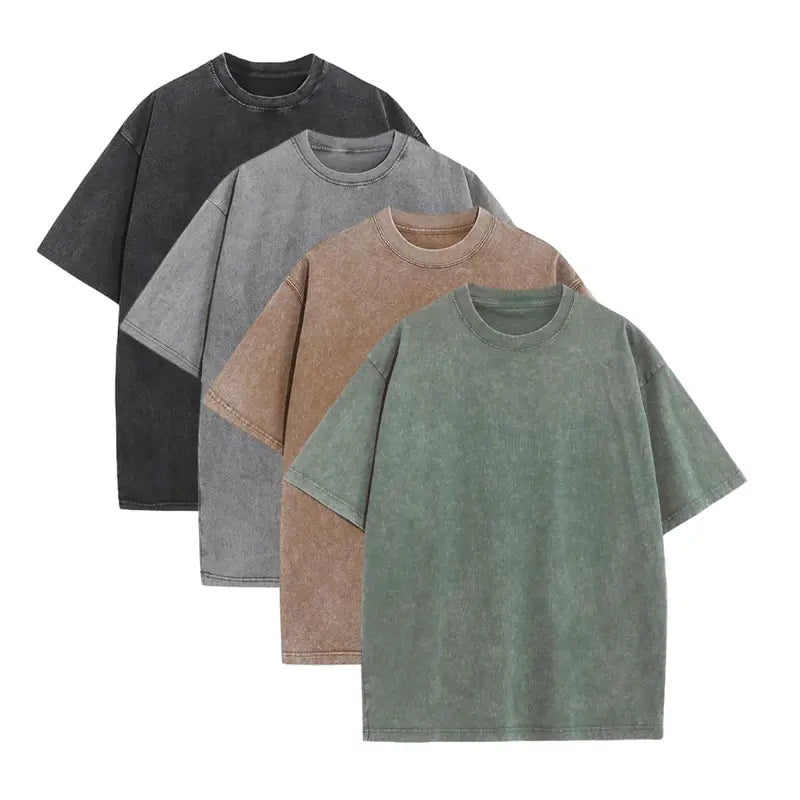 📢📢50 % Rabatt!! ⏰💎Amerikanisches Vintage-T-Shirt – Used-Look | 100 % Baumwolle, locker & figurfreundlich
