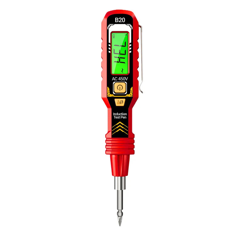 ⏳Begrenzte Zeit 50% Rabatt💥Berührungsloser Spannungsprüfer mit LCD-Anzeige