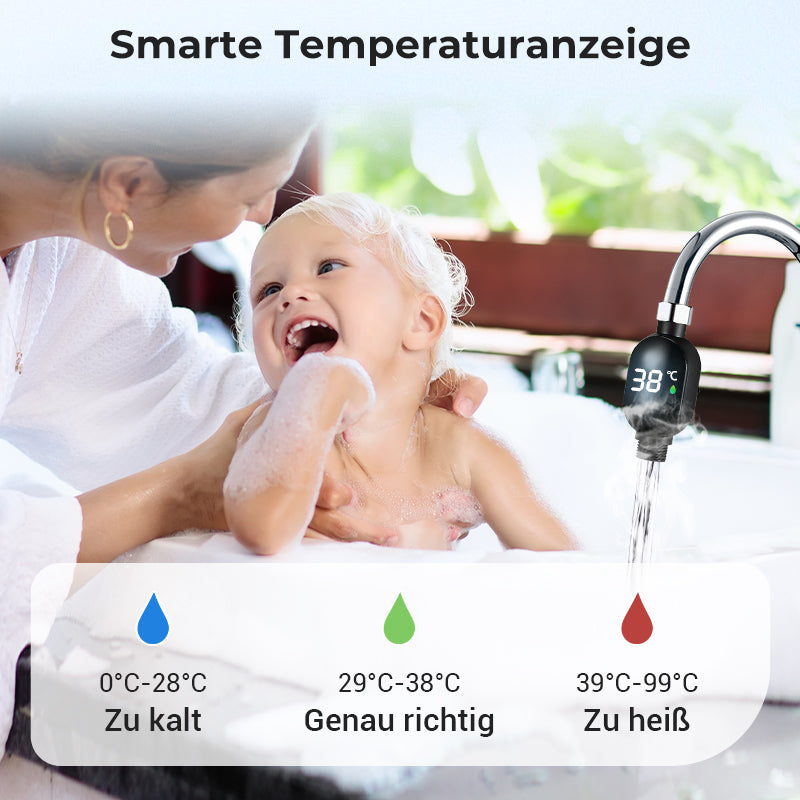 🚿 1 kaufen, 1 gratis dazu 🌡️ Duschthermometer – Sofortige digitale Anzeige, wasserdicht und einfach zu installieren für sicheres Duschen 👶📦