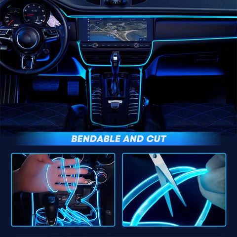 🚗💡Auto-Innenraum-LED-Streifen-Atmosphärenlichter Pro