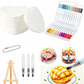🎄✨3D-Kunstpapier-Set  | Zeichnen – Wasser hinzufügen – Aufblasen – Kreativer Spaß für Groß und Klein🎁