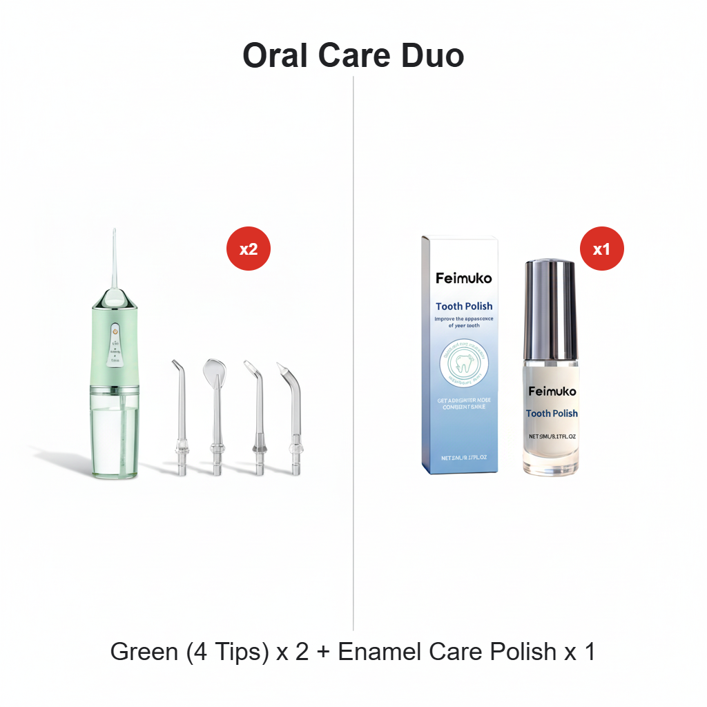 📢📢50 % Rabatt!! ⏰ Portable Oral Irrigator – Water Flosser! 💧🦷