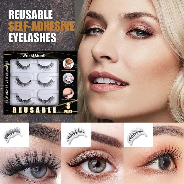 🥳2026 HEISSER VERKAUF🥳✨50 % RABATT! Wiederverwendbare, selbstklebende künstliche Wimpern – kein Kleber nötig, einfach andrücken und fertig. Natürlicher Schwung, wiederverwendbar und leicht zu entfernen. Ein absoluter Beauty-GAU! 💕🌸