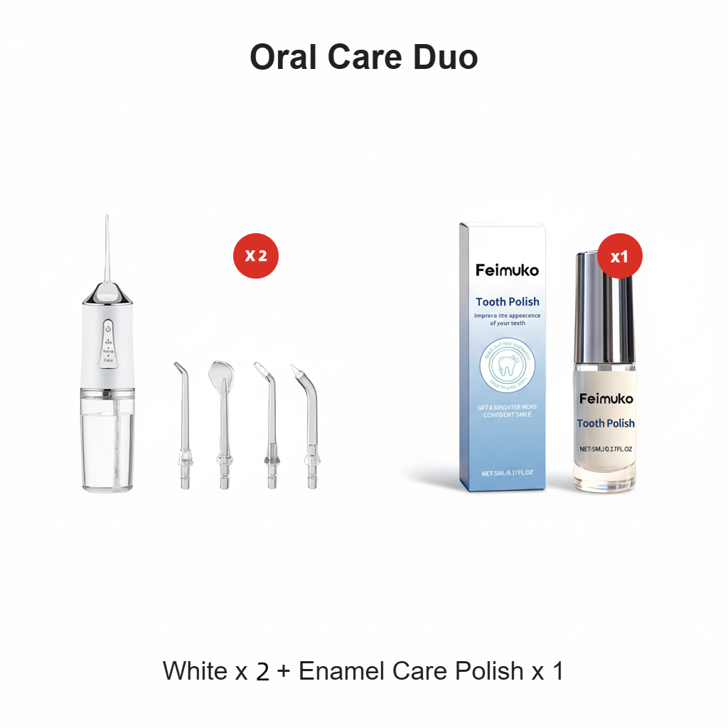 📢📢50 % Rabatt!! ⏰ Portable Oral Irrigator – Water Flosser! 💧🦷