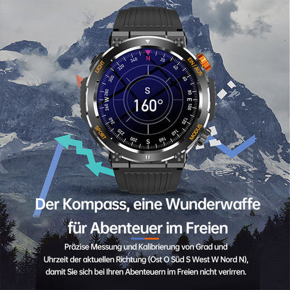 ⌚ 50% RABATT – Deine Uhr fürs Abenteuer! 🌊 Robuste, wasserdichte Outdoor-Smartwatch mit wochenlanger Akkulaufzeit. ⏳ Verpasse nicht den letzten Tag dieses Deals!