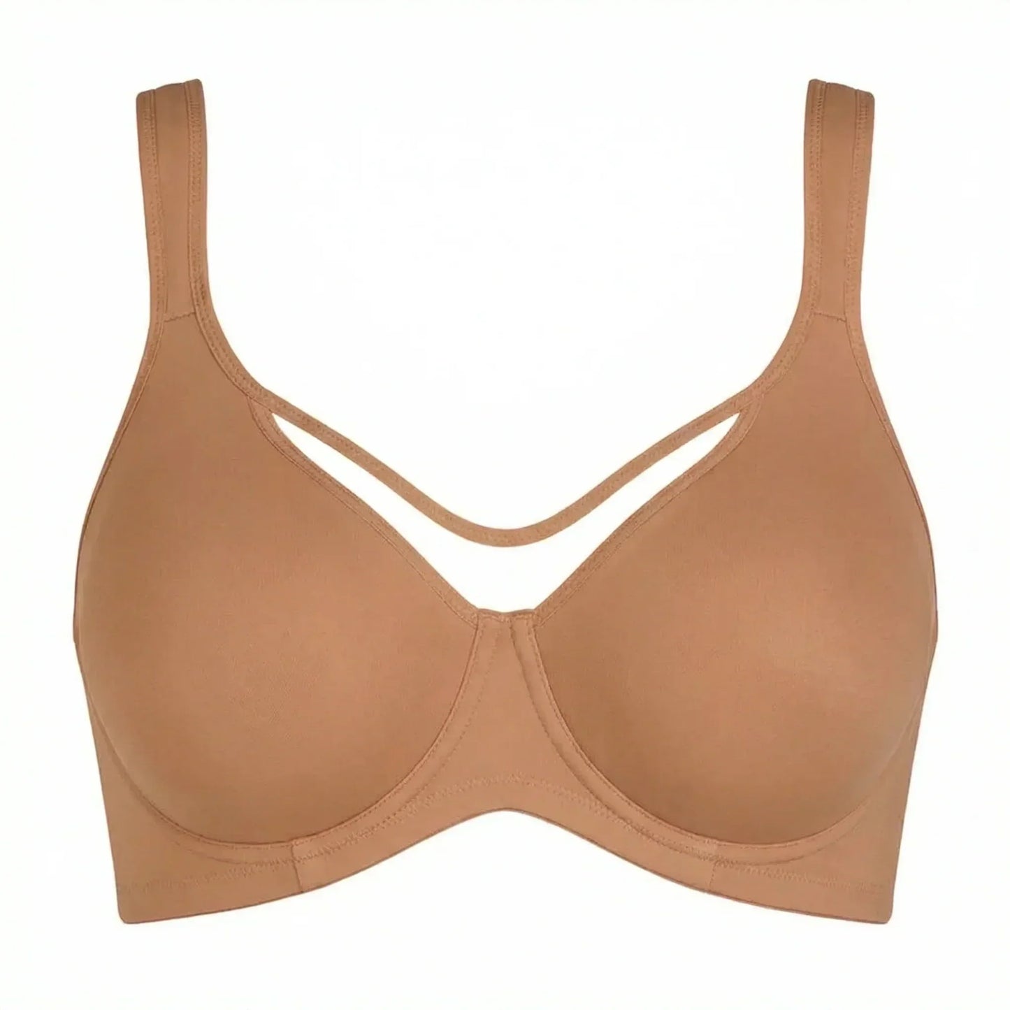 🔥Letzter Tag zum Sonderpreis von 11.49 €! 💐 Eleganter, transparenter Damen-BH mit voller Abdeckung in großen Größen