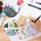 🎨50 % Rabatt!! 🔥 Acryl-Farbmarker mit zwei Spitzen – 24/48/72 Farben