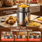 🔥Multifunktionale Fritteuse aus Edelstahl 304