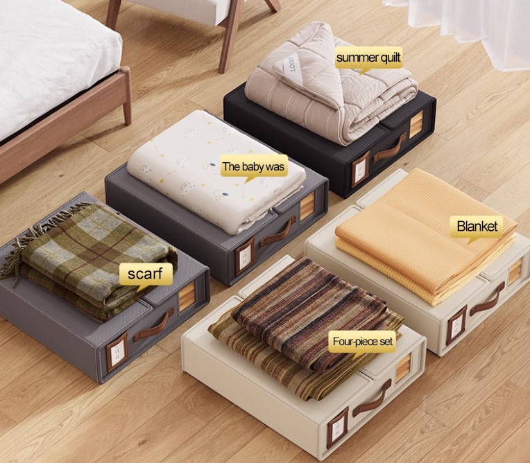 📢 JETZT 50 % RABATT!! ⏰ Faltbarer Organizer für Bettwäsche‑Sets