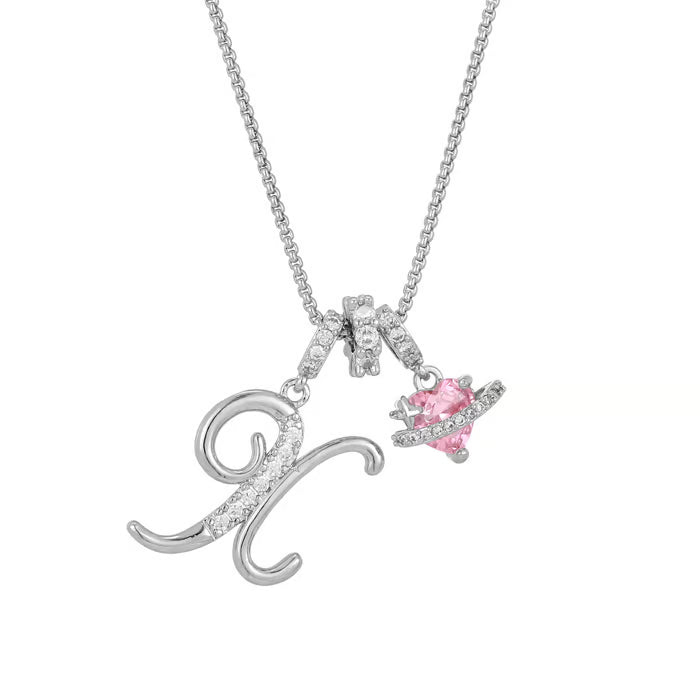 💖 LETZTER TAG – 50 % RABATT ✨ 3-lagige Anhänger-Halsketten mit Initialen A-Z 🎀 | Personalisiert & elegant