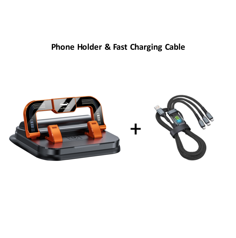 ✨📱Jetzt 50% Rabatt – ab nur 5,99 €! 🔄 Universeller 360° drehbarer & klappbarer Handyhalter – rutschfeste Basis für Schreibtisch, Auto & unterwegs. 🚗💻