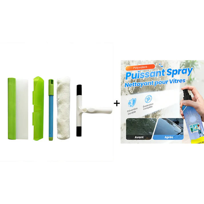 🚗🧼 Set mit 5 kratz- und streifenfreien Abziehern zur Glasreinigung – effizient & schonend✨