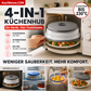 🍽️ 2‑in‑1 zusammenklappbarer Mikrowellen‑Spritzschutzdeckel