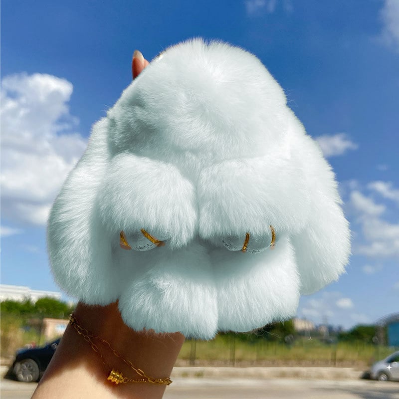 📢📢50 % Rabatt!! 🏆🐰 Handgefertigte, weiche Hasen-Pompon-Anhänger | Jedes Stück einzigartig gefertigt, weich und detailverliebt🎀🎁
