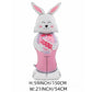 🎁Oster-Frühbucherangebot🐰3D-Stehhasenballon Extra Large – selbsttragend und festlich