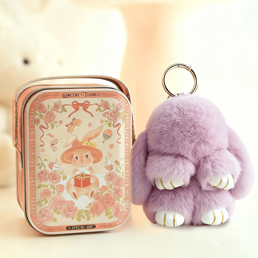 📢📢50 % Rabatt!! 🏆🐰 Handgefertigte, weiche Hasen-Pompon-Anhänger | Jedes Stück einzigartig gefertigt, weich und detailverliebt🎀🎁