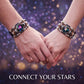 💥Last-Minute-Angebot – 50 % Rabatt ☪️Im Dunkeln leuchtendes Lederarmband mit Sternzeichen für Männer und Frauen (6,9/8,1 Zoll)♑️