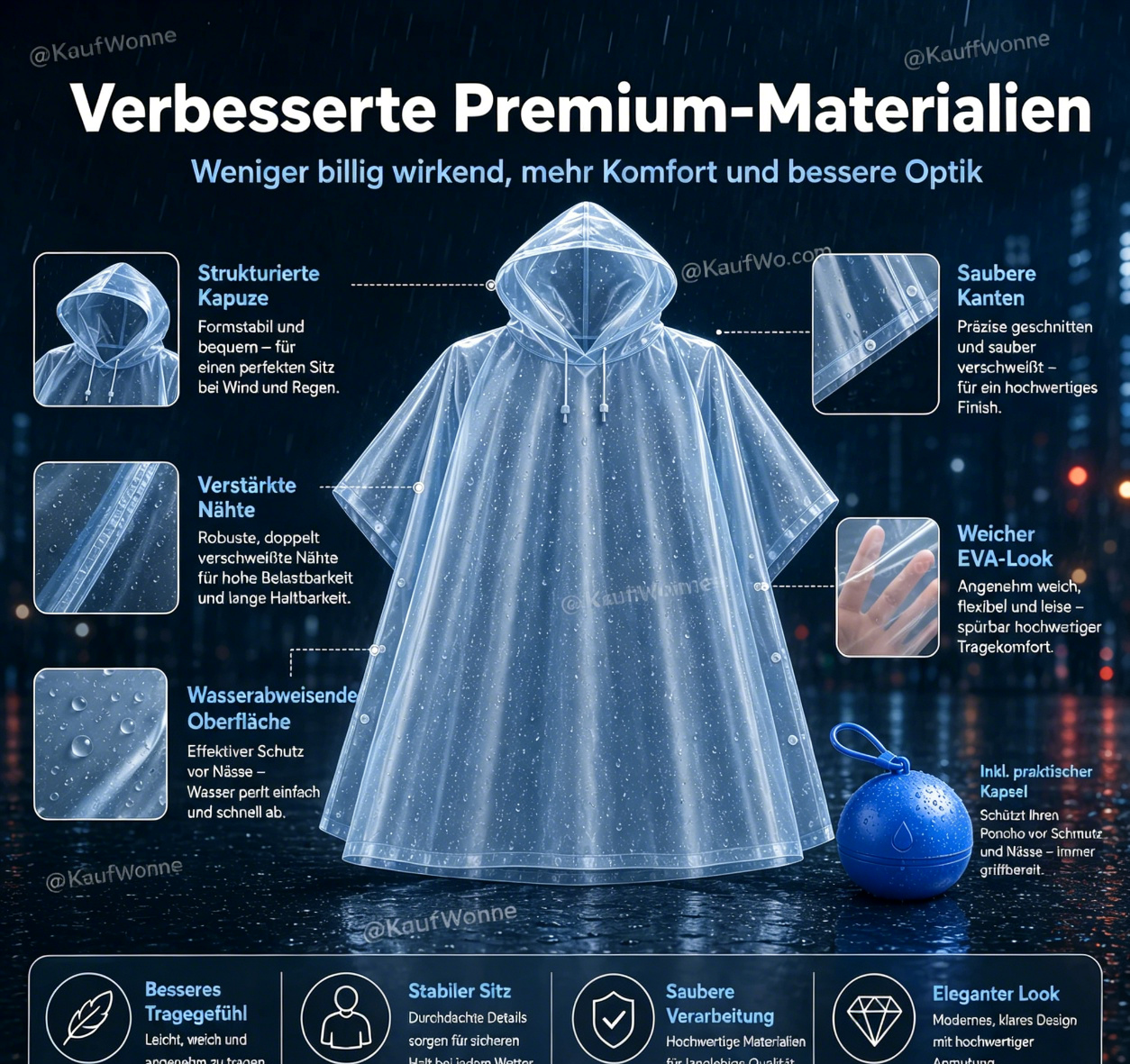 🥳HEISSER SALE 2026🥳💞 50K+ VERKAUFT! ⚡🌧️Einweg-Regenjacke in Mini-Kugelform (1 kaufen, 2 gratis)