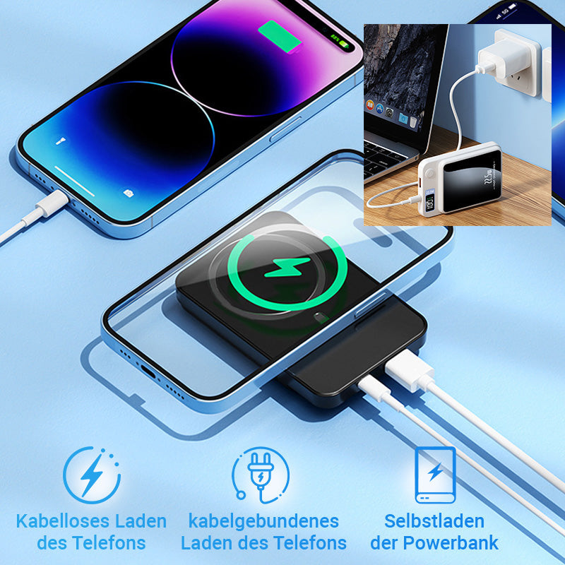 🔋 50% RABATT! ⚡ 10000 mAh 22.5W Ultradünne Schnelllade-Powerbank – Super Kompakt, Schnellladung & Perfekt für Unterwegs 📱