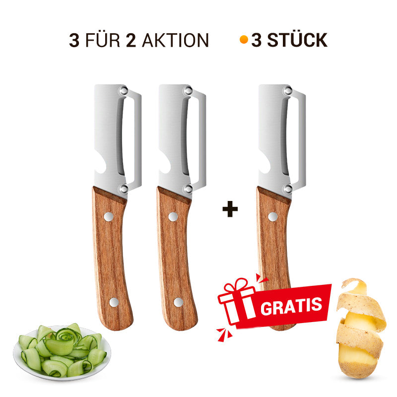 🔥🎁 2+1 GRATIS!! 🥕✨ Multifunktionaler Gemüseschäler für die Küche