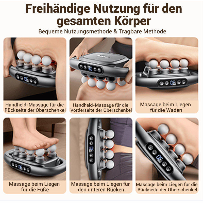 ⚡50% Rabatt | Multifunktionale, automatische Massagepistole mit 12 Köpfen⚡ Vorrat knapp! Jetzt zuschlagen!