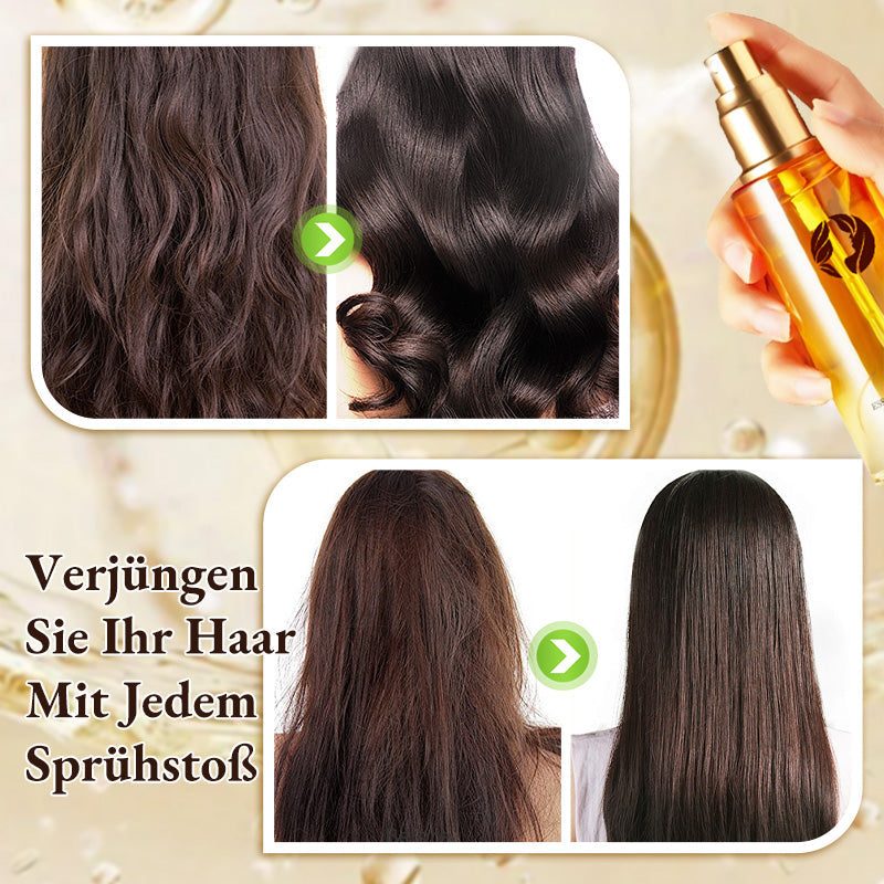 ✨ Kauf 1, bekomme 1 gratis! (2 Stück) 🔥 Tiefenpflegendes Haarspray – mit Keratin und Hitzeschutz, für glattes, glänzendes Haar und Spitzenreparatur 🌟🧴