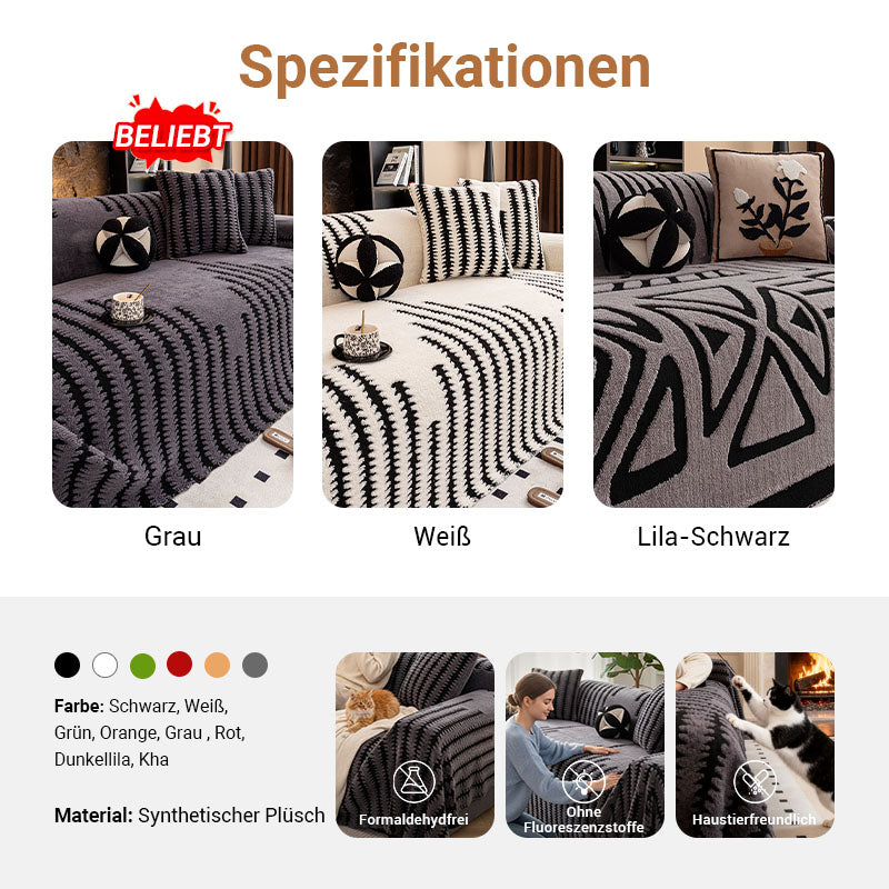 🔥50% Rabatt❄️🛡️ – Dicke, rutschfeste Sofadecke für gemütliche Herbst- und Wintertage