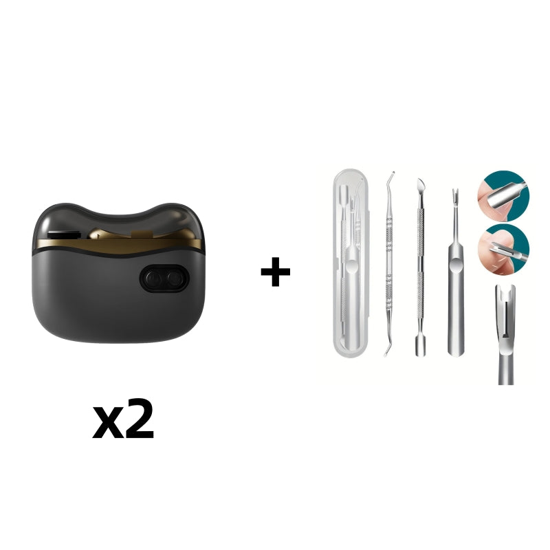 📢 KRASSE Aktion! 50% Rabatt! ⏰ 🔥2-in-1-Nagelknipser und elektrische Nagelfeile + Schleifen in einem Schritt – schneller, präziser, einfacher!