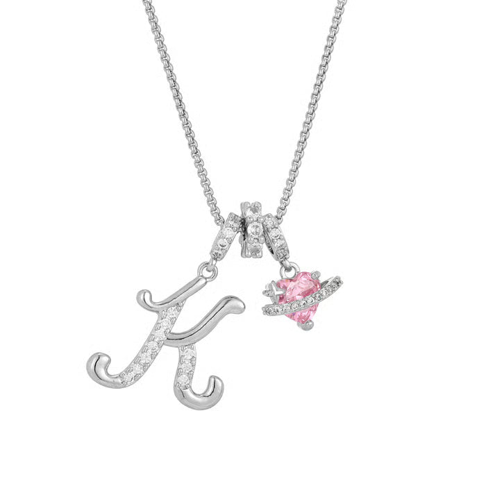 💖 LETZTER TAG – 50 % RABATT ✨ 3-lagige Anhänger-Halsketten mit Initialen A-Z 🎀 | Personalisiert & elegant