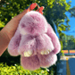📢📢50 % Rabatt!! 🏆🐰 Handgefertigte, weiche Hasen-Pompon-Anhänger | Jedes Stück einzigartig gefertigt, weich und detailverliebt🎀🎁