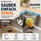 💧 Sauber & trocken – Dreieckiger Abtropf-Ständer für Filtersieb und Abfallsäcke – passt in jede Spüle
