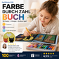 🔥Solange der Vorrat reicht 50 % Rabatt!🎉Farbe durch Zahl Buch